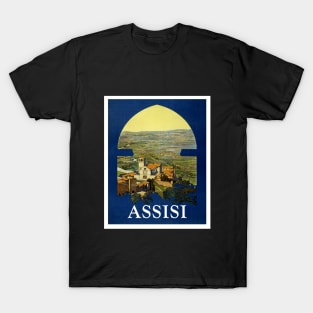 ASSISI ITALY VINTAGE DESIGN T-Shirt